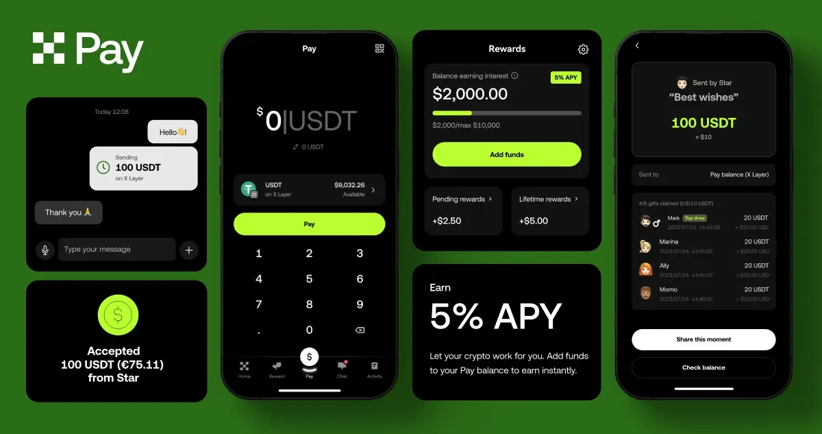 徐明星:OKX Pay 正式上線!零手續費支援 USDC 及 USDT,曝正接觸 MasterCard 等支付商