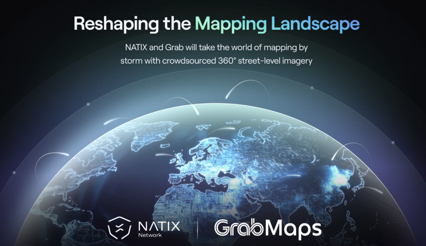Grab 攜手 NATIX 打造全球即時地圖!DePIN 攝影網路結合 AI 繪圖,讓街景秒更新